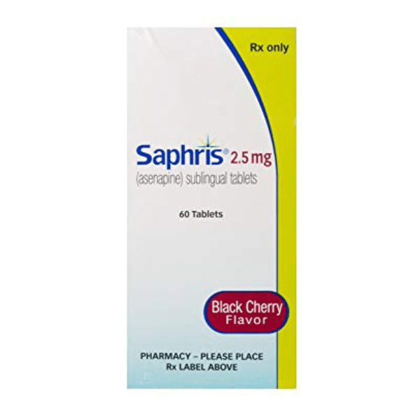 IMAGE OF SAPHRIS TABLETS – BUY SAPHRIS NEAR ME FROM CANADA PHARMACY PRO, ANTIPSYCHOTIC FOR SCHIZOPHRENIA AND BIPOLAR DISORDER